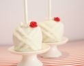 Hochzeits Cake Pops // Wedding Cake Pops mit Fondant Rosen