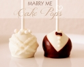 Hochzeits Cake Pops // Wedding Cake Pops