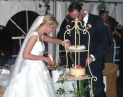 Hochzeitstorte und Hochzeits Cupcakes