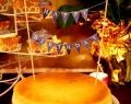 New York Style Cheesecake inkl. Geburtstagsbanner