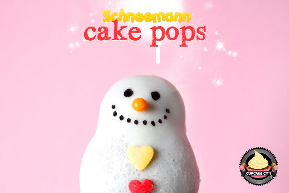 Schneemann Cake Pops Snowman Cake Pops // Winter Cake Pops // Christmas Cake Pops