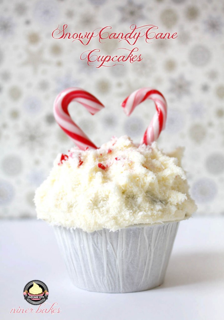 Christmas Winter Wonderland treats: Cupcakes / Weihnachts Winter Wunderland Cupcakes